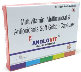 ANGLOVIT Multivitamin, Multimineral & Antioxidant Soft Gelatin Capsules