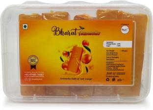 Bharat Aam Papad , Mango Toffee, Aamsotto ( made with real mangoes ) in Air Tight Box Mango Candy Bar