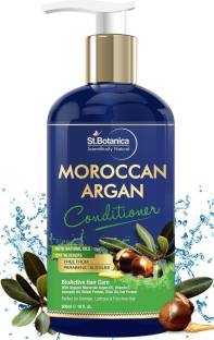 St.Botanica Moroccan Argan Hair Conditioner - With Organic Argan Oil & Vitamin E (No Sulphate, Paraben)