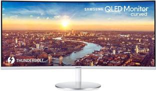SAMSUNG 34 inch Curved WQHD VA Panel Thunderbolt 3 Port , PBP, PIP, 21:9 Ultrawide Gaming Monitor (LC3... 4.65 Ratings & 1 Reviews Panel Type: VA Panel Screen Resolution Type: WQHD Response Time: 4 ms | Refresh Rate: 100 Hz 3 Years Warranty ₹64,499 ₹90,000 28% off Free delivery by Today Saver Deal Bank Offer