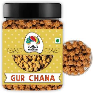 Mr. Merchant Gur Chana | Deliciously Roasted Chana Coated in Jaggery | Immunity Booster