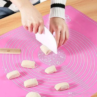 blue YUIO Non-Stick Silicone Baking Mat Pad Sheet Baking pastry tools Rolling 