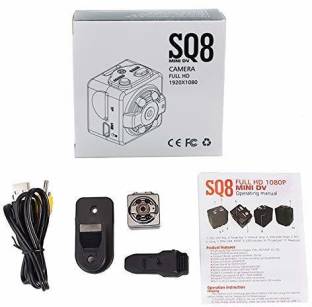 SIOVS Mini Camera SQ8 Mini Spy Camera 1080P | Smallest Wireless Hidden Cameras for Home/Office/Car/Nan...