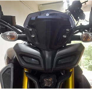 Sms traders MT15 Flat Visor Bike 