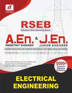 RSEB AE/JE : ELECTRICAL ENGINEERING Topic Wise MCQ's Practice Book including all India Assistant & Junior Engineer Previous Papers