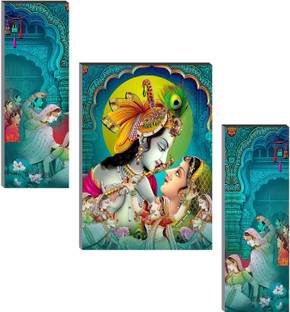 Saf Set Of 3 Radha Krishna Digital Reprint 12 Inch X 18 Inch Painting Price In India Buy Saf Set Of 3 Radha Krishna Digital Reprint 12 Inch X 18 Inch Painting Online At Flipkart Com