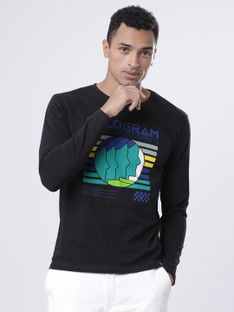 LOCOMOTIVE Printed Men Hooded Neck 