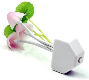 Pitambara Stylish LED Night Light Color Changing Flower Mushroom Flower Night Lamp Night Lamp