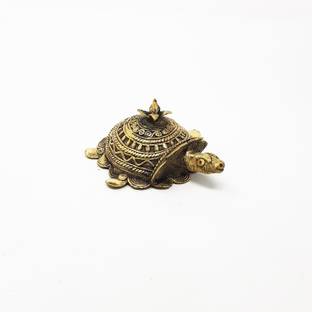 Turtle for Home Decor OmSai ES Handcrafted Dhokra Metal Art Collectible Showpiece of Good Luck Tortoise Vaastu Significant Turtle for Home Decor OmSai ES Handcrafted Dhokra Metal Art Collectible Showpiece of Good Luck Tortoise Vaastu Significant