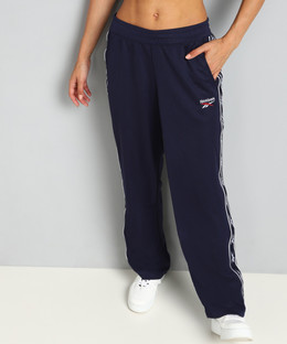 REEBOK CLASSICS Solid Women Blue Track Pants - Buy REEBOK CLASSICS Solid  Women Blue Track Pants Online at Best Prices in India | Flipkart.com