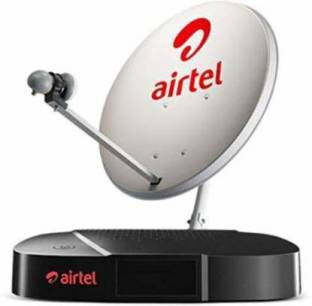 Airtel Digital TV HD Set Top Box 1 month Telugu Basic Pack+ Free Delivery & Standard Installation