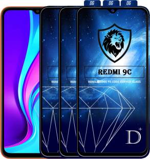 Roxel Edge To Edge Tempered Glass for Redmi 9C