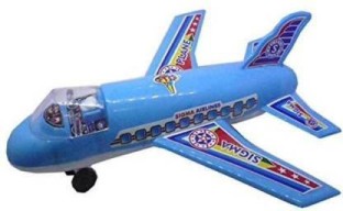 blue aeroplane toy