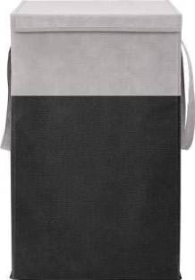 SH NASIMA MANUFACTURER 65 L Black, Grey Laundry Basket