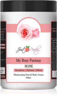 Just Peachy "My Rosy Fantasy!" Rose Face & Body Cream Enriched with Tea Tree & Sunflower Oil
