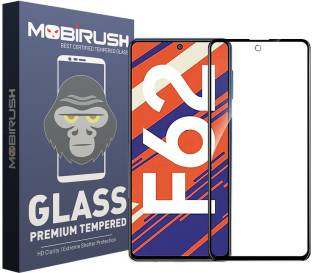 MOBIRUSH Edge To Edge Tempered Glass for Samsung Galaxy F62