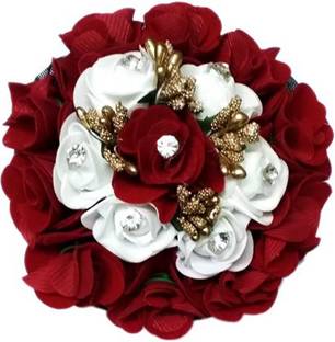 Clixfox Gajra  Bun Decoration  Accessory Set Hair Extension