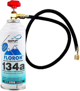 Floron R134 can with valve and Charging line Coolant