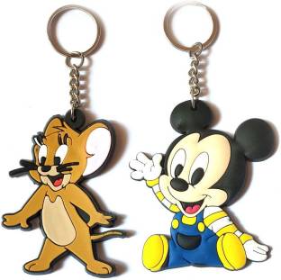 ShopTop Jerry and baby mickey Cartoon keyring Key Chain
