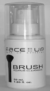 FACE UP Instant Brush Cleanser With Fast Drying And Make Soft Primer  - 50 ml