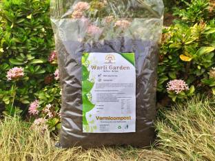 WARLI GARDEN Vermicompost Organic Fertilizer (Premium Quality) Manure