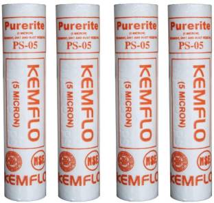 KHAMITRA Kemflo PS-05 Polypropylene Purerite (Multicolour) - 4 Pcs Solid Filter Cartridge
