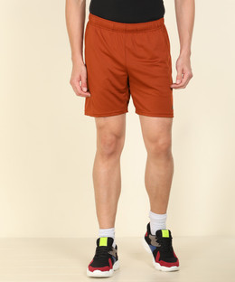 NIKE Perforations Men Red Sports Shorts 