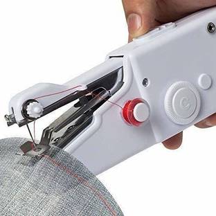 BBD Kitchen Shop Portable Hand Sewing Machine cordless Non Electric Mini Stitching Machine , Travel Ma...