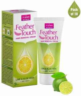 VI-JOHN Feather Touch Hair Removal Cream Lime (40 gm Each) Cream - Price in  India, Buy VI-JOHN Feather Touch Hair Removal Cream Lime (40 gm Each) Cream  Online In India, Reviews, Ratings