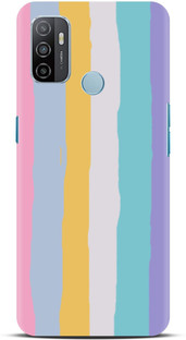 Oppo a53 rainbow back cover clearance