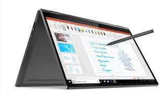 Add to Compare Lenovo Yoga C640 Core i5 10th Gen - (8 GB/512 GB SSD/Windows 10 Home) C640-13IML 2 in 1 Laptop 4.432 Ratings & 1 Reviews Intel Core i5 Processor (10th Gen) 8 GB DDR4 RAM 64 bit Windows 10 Operating System 512 GB SSD 34.54 cm (13.6 inch) Touchscreen Display Microsoft Office Home and Student 2019 1 Year Onsite Warranty ₹79,999 ₹1,16,068 31% off Bank Offer