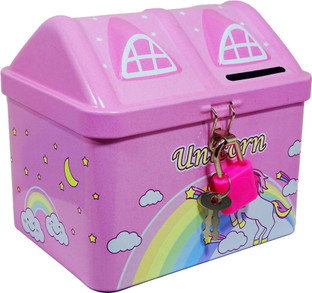 FSTgo Kids Money Safe Box ATM Safe Bank Electronic Password Piggy Bank Cash Coin Can Early Learning Educational Toy Gifts for Children Boys Girls Adults 