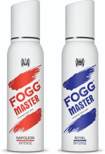 FOGG Master Intense (Napoleon + Royal) 240ml Body Spray - For Men 4.321,057 Ratings & 1,896 Reviews Quantity: 240 ml Fragrance: Body Spray For Men Anti Perspirant ₹242 ₹550 56% off Saver Deal Buy 3 items, save extra 5%