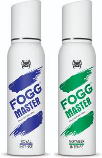 FOGG Master Intense (Royal + Voyager) 240ml Body Spray - For Men 4.35,850 Ratings & 441 Reviews Quantity: 240 ml Fragrance: Body Spray For Men Anti Perspirant ₹242 ₹550 56% off Saver Deal Buy 3 items, save extra 5%