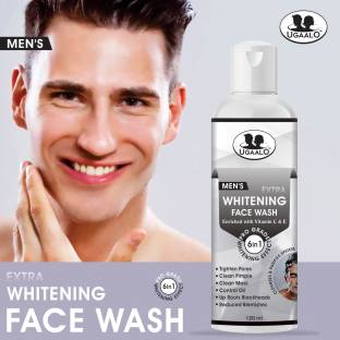 Ugaalo Mens Skin Whitening  6 IN 1 For Skin Brightning & Lightning For all skin types- Face Wash