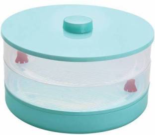 mahavir Eco products 3 LAYER Sprout Maker | Sprout Maker Box | Hygienic Sprout Maker with 3 Container | Organic Home Making Fresh Sprouts Beans for Living Healthy Life Sprout Maker 3 Bowl Sprout Maker for Home | DOUBLE DECKER UNBRAKABLE SPROUTING MAKING SYSTEM FOR KITCHEN - 3 L Plastic Sprout Maker (Blue)  - 2 L Plastic Sprout Maker