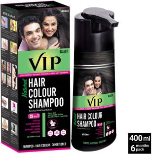 VIP Hair Colour Shampoo For Men and Women , Black - Price in India, Buy VIP  Hair Colour Shampoo For Men and Women , Black Online In India, Reviews,  Ratings & Features 