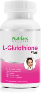 Nutriarc Wellness Natural & Pure L-Glutathione 60 Capsules with Alpha Lipoic Acid, Grape Seeds 4.324 Ratings & 9 Reviews Vitamin C Supplements Capsules Form Suitable For: Vegetarian Pack of 1 ₹1,000 ₹1,999 49% off Free delivery