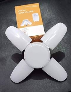 SAGEPL 28 watt small Foldable Light, Fan Blade shaped LED Light Bulb Ceiling Lamp