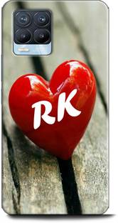 Indicraft Back Cover For Realme 8 Rmx3085 R K R Loves K Name Letter Alphabet Rk Love Hart Blue Indicraft Flipkart Com