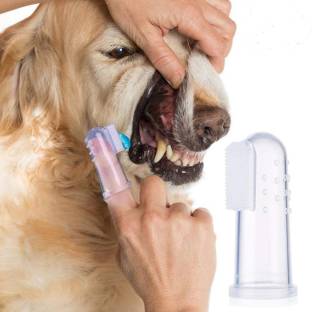 Jariso Oral Care Pet Finger Toothbrush for Dog and Cat Pet Toothbrush