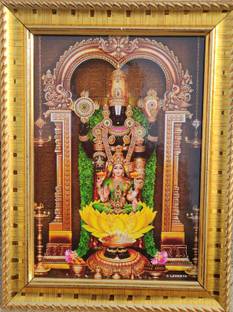 Religious Wall Decor Nav Durga Saraswati Lakshmi Kali Golden Zari Art Work Photo in Golden Frame Big 14 X 18 Inches Religious Wall Decor Nav Durga Saraswati Lakshmi Kali Golden Zari Art Work Photo in Golden Frame Big 14 X 18 Inches