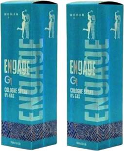 Engage G1 COLOGNE SPRAY 0% GAS FRAGRANCE SPRAY 150ML X 2 Perfume  -  300 ml