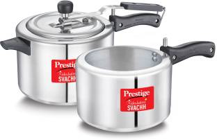 Prestige Svachh Nakshatra Plus 5 L, 3 L Induction Bottom Pressure Cooker