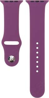 SoSh Premium Quality soft Silicone Candy Color Replacement Strap Band (38-40mm) Smart Watch Strap