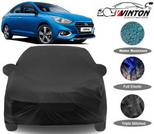 V VINTON Car Cover For Hyundai Verna (With Mirror Pockets)