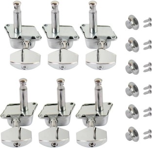 Gold Healifty 4R Guitar String Tuning Pegs Tuner Machine Heads Knobs Tuning Keys for 4 String Acoustic Electric Guitar Ukulele 