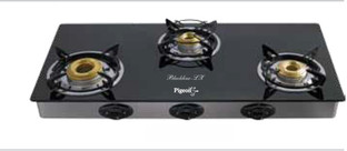 pigeon gas stove 3 burner automatic
