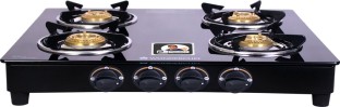 ultima 4 burner glass cooktop