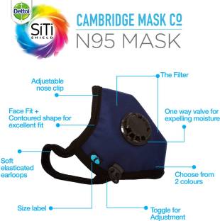 Dettol Anti Virus N95 mask Cambridge 95BLL
